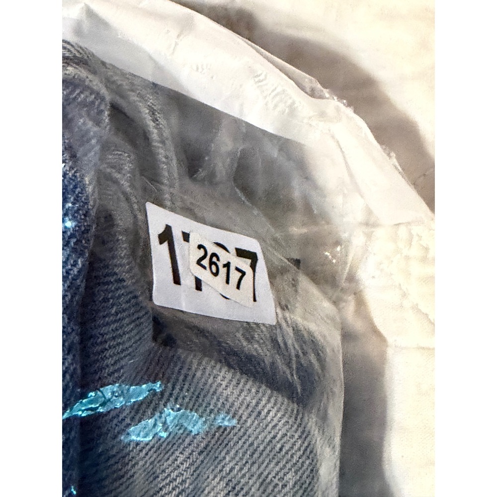 Levi's Denim Trucker Jacket Mens 44 Blue Vintage 90s 71506-0216 Made in USA - Picture 11 of 11